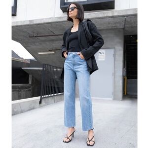 Oak + Fort 90s straight jean